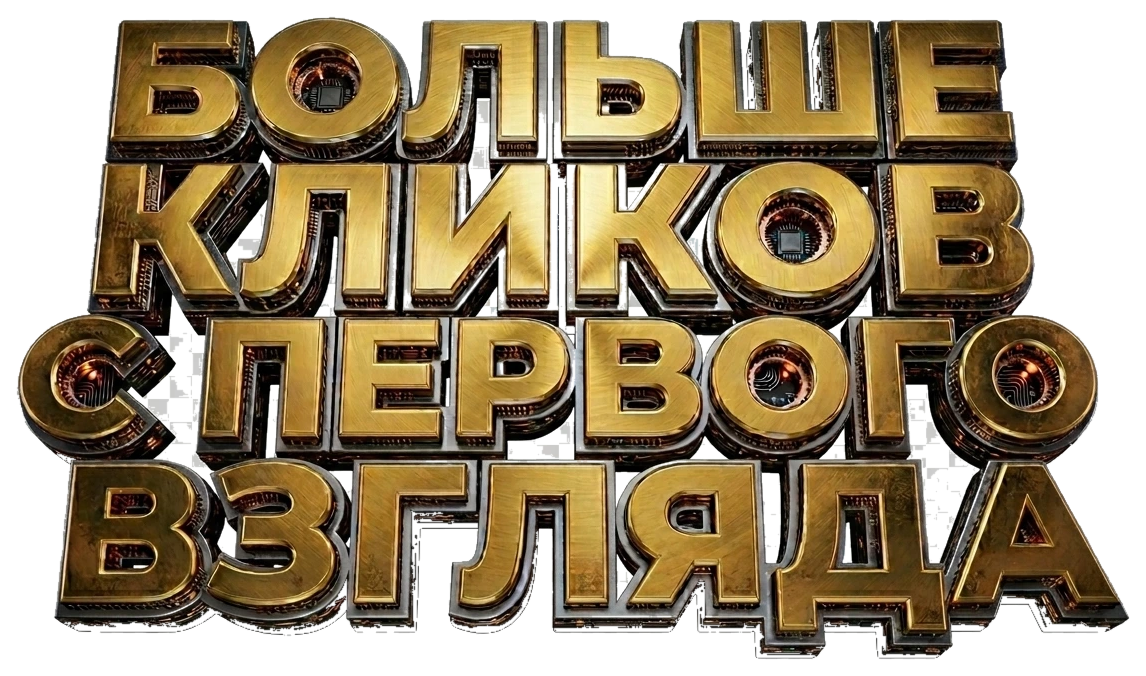 Больше кликов с первого взгляда