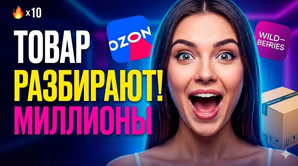 Ozon и Wildberries пример обложки ClickMaster